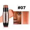 Double-head cross-border high-gloss brush, natural three-dimensional effect, contour contouring and concealing high-gloss pen, halal certification full image